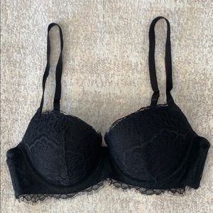 Black Lace Bra by Victoria’s Secret